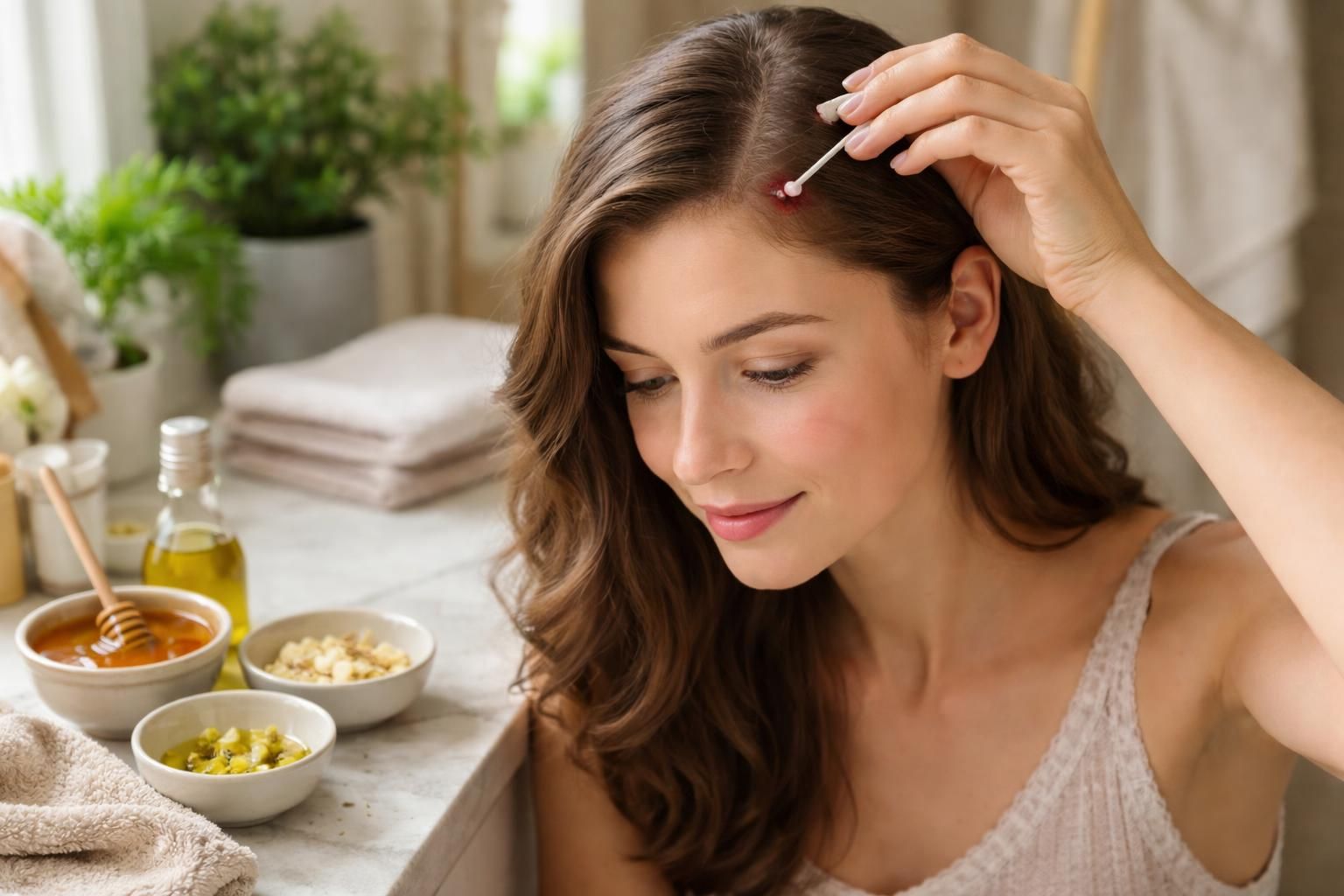 découvrez comment un remède de grand-mère simple et efficace pour un bouton sur le cuir chevelu peut transformer votre routine de soins capillaires et améliorer la santé de votre peau.