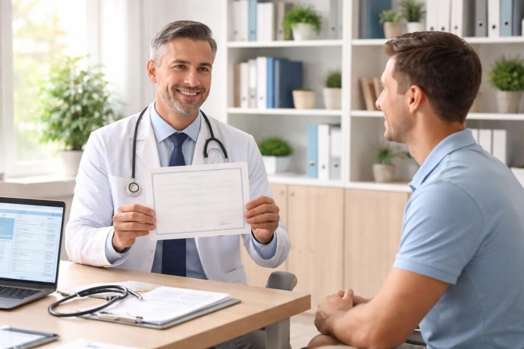 découvrez comment rédiger et utiliser un modèle de certificat médical attestant d'un état de santé sain de corps et d'esprit, adapté au secteur médical.