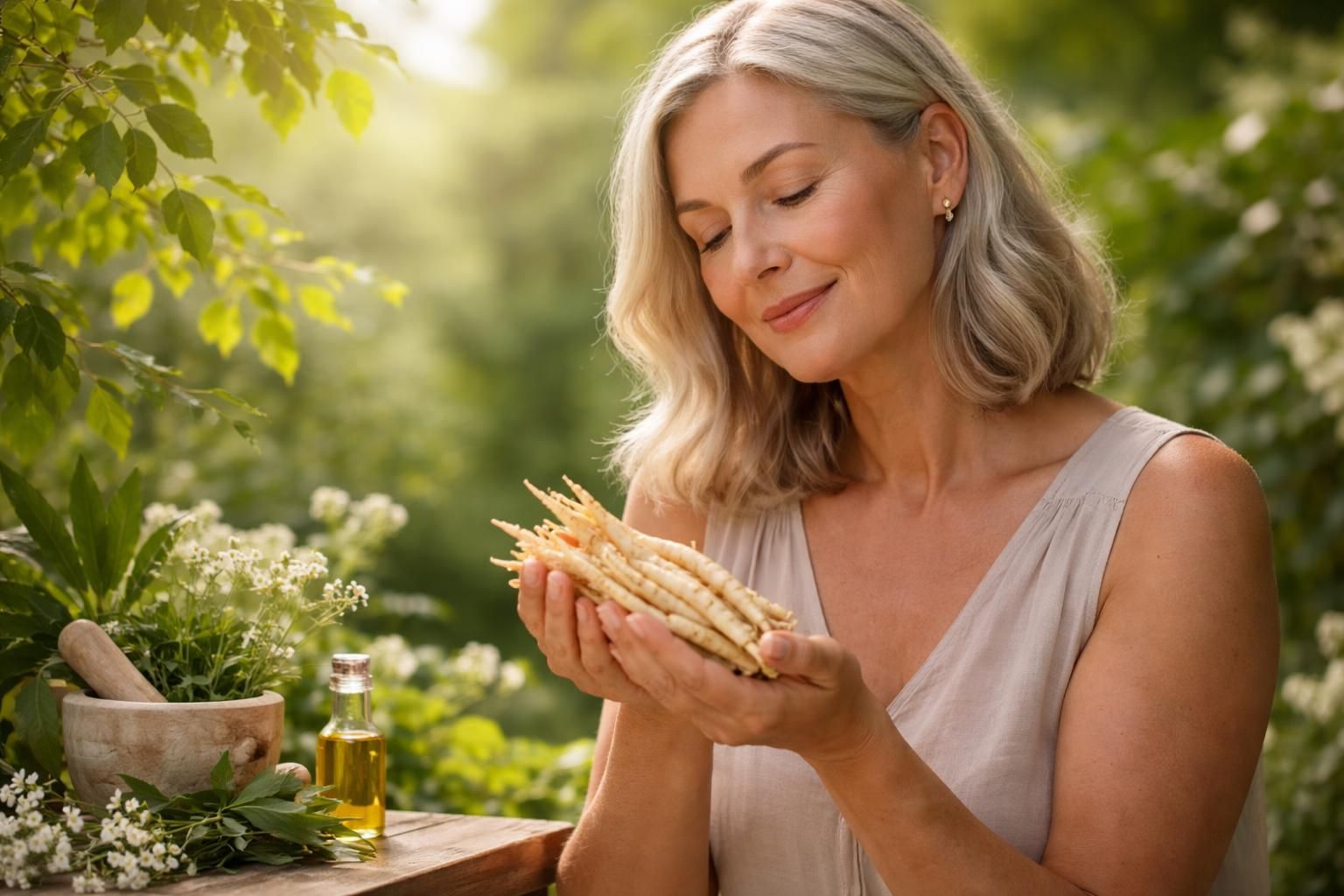découvrez comment shatavari peut aider à gérer les déséquilibres hormonaux liés à la ménopause grâce à ses propriétés naturelles et ses bienfaits sur la santé féminine.