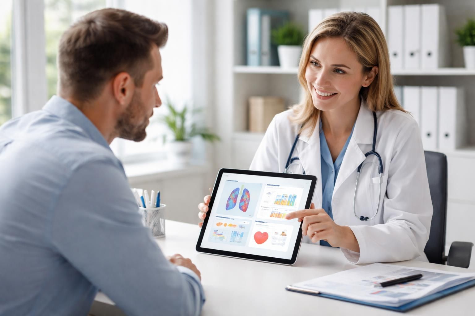 découvrez comment l'utilisation de l'ipad améliore l'éducation thérapeutique en consultation grâce à des supports médicaux interactifs et personnalisés.