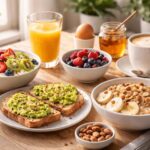 découvrez des exemples équilibrés pour un petit déjeuner idéal, alliant saveurs et nutrition pour bien commencer la journée.