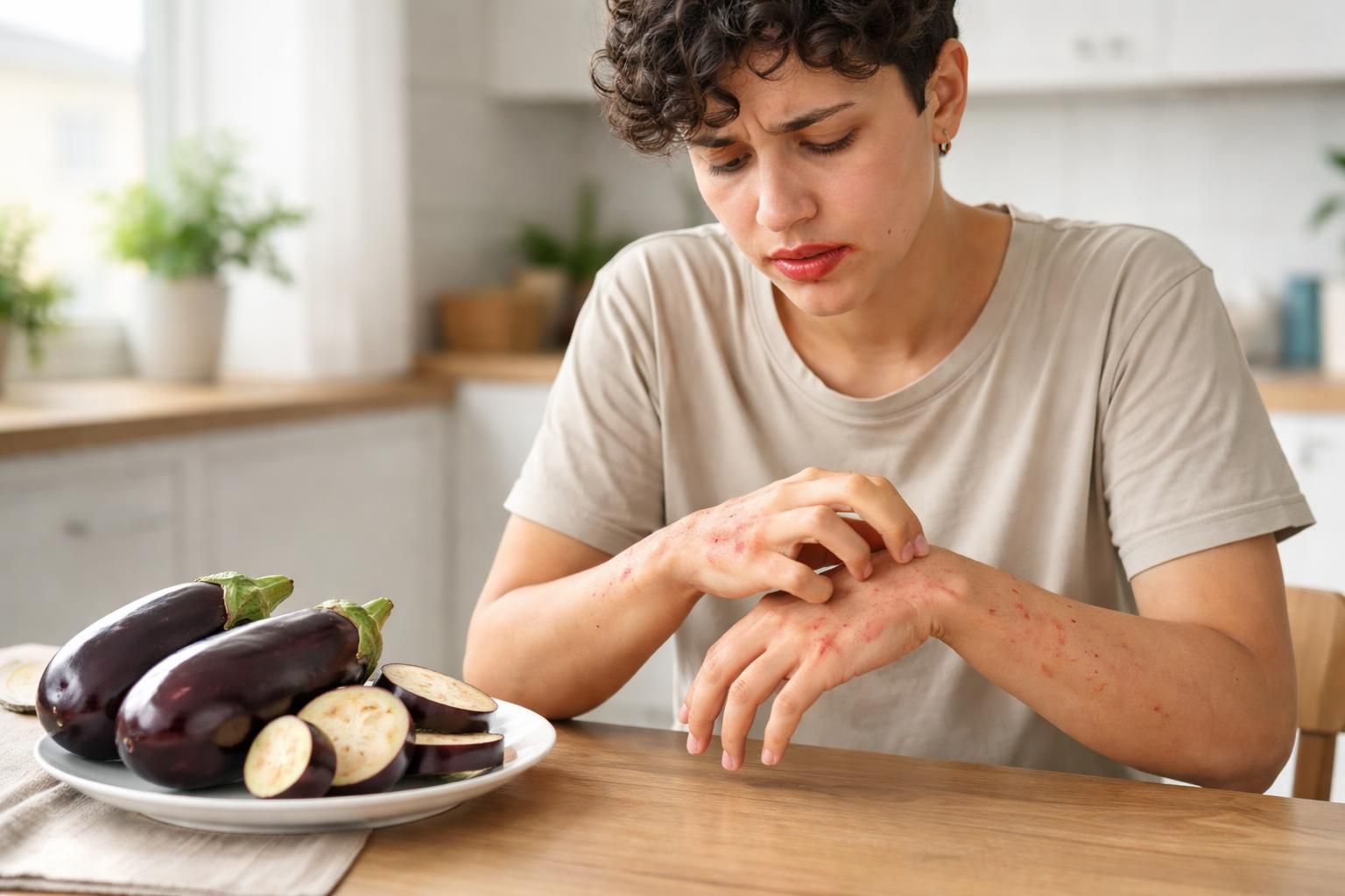 découvrez qui est à risque d'allergie aux aubergines et apprenez à reconnaître les symptômes à surveiller pour une prise en charge rapide et efficace.