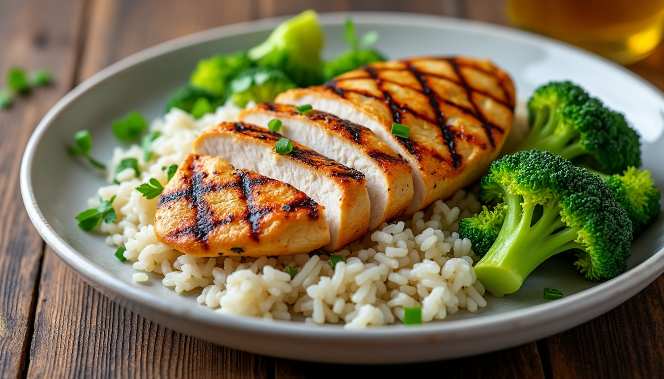 découvrez comment le riz, le poulet et le brocolis forment un menu musculation parfait pour les athlètes souhaitant optimiser leurs résultats, gagner en masse musculaire et rester en forme.